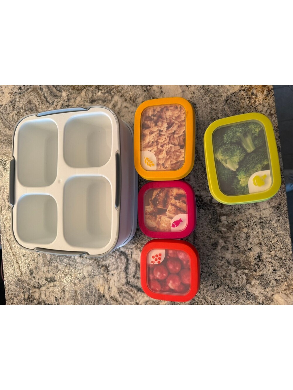 Rubbermaid Balance Pre-Portioned Meal Kit with Compartments